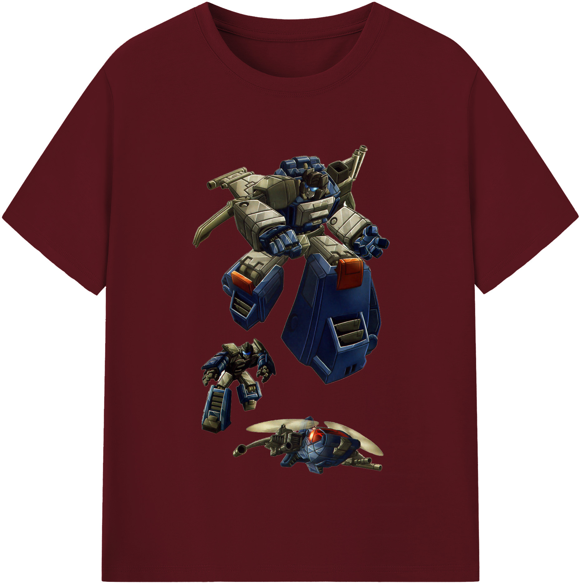 （画像用）  綿100％半袖Tシャツ（フロントプリント）